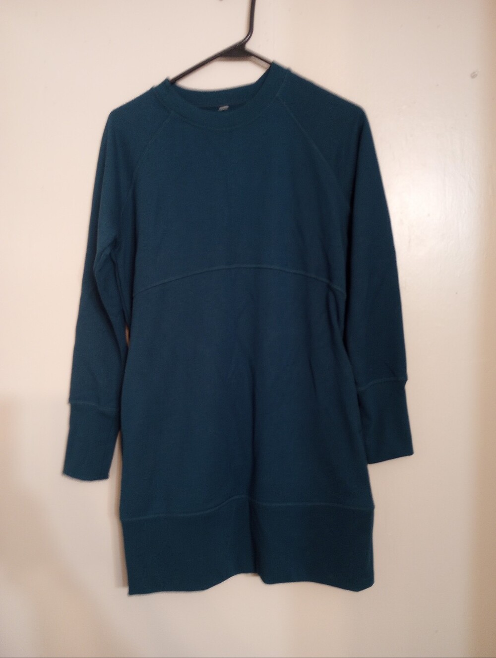 Athleta Bounce Back Sweatshirt Dress With Pockets